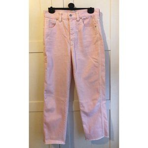 Madewell - Pink Boot-Cut Jeans - Size 28